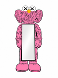 Pink Kaws mirror