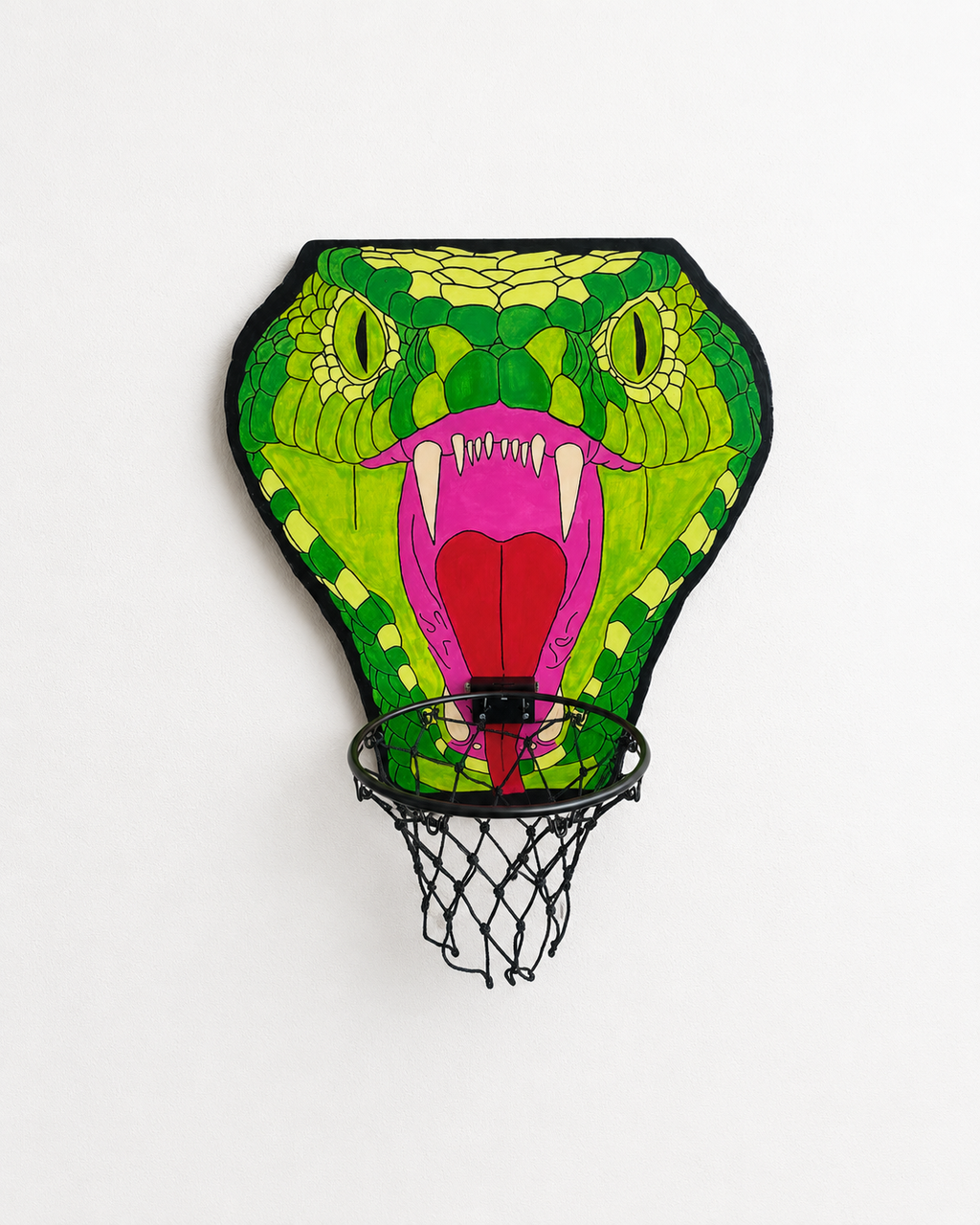 Custom basketball hoop
