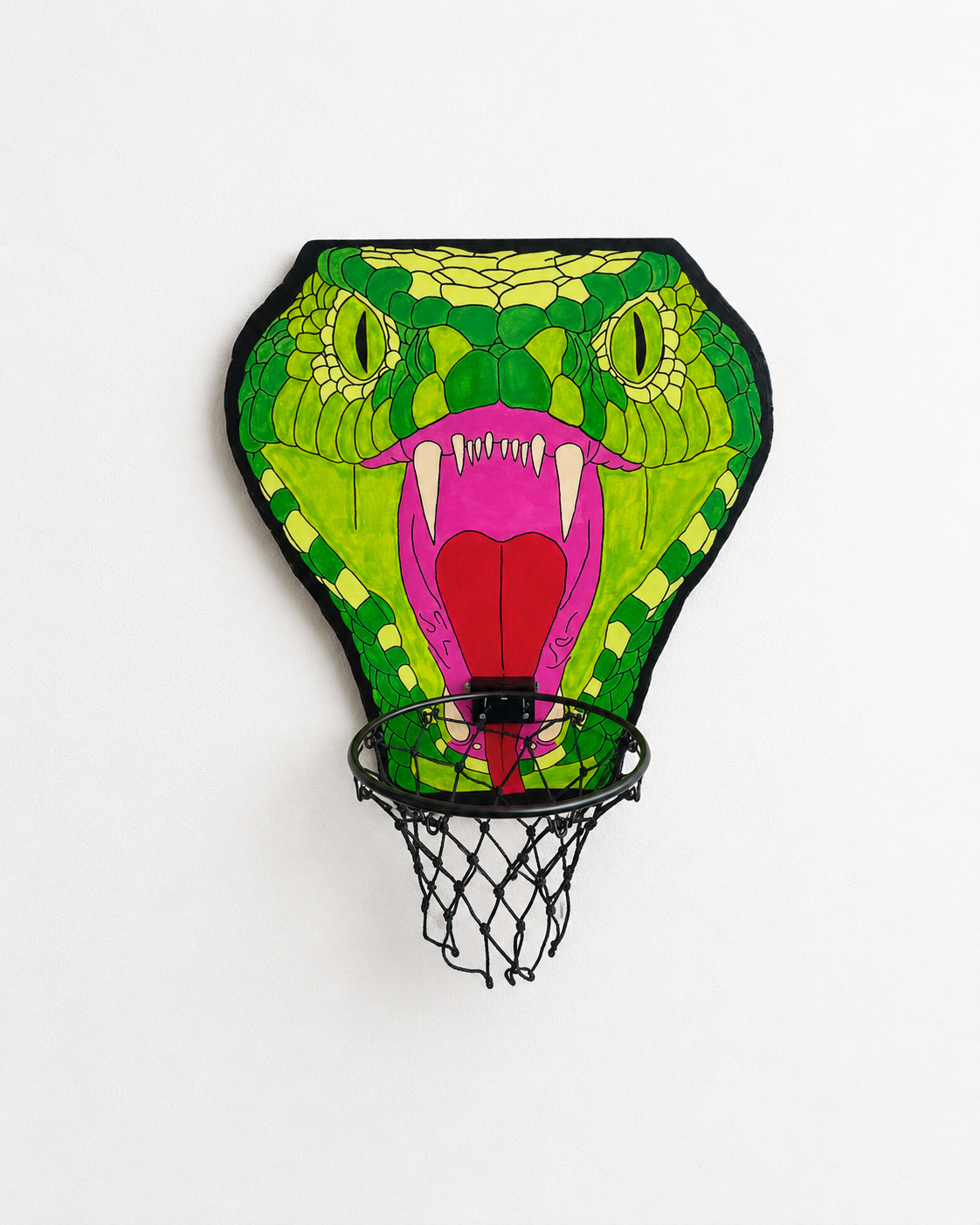 Custom basketball hoop